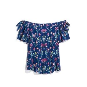 Off the Shoulder Floral Top